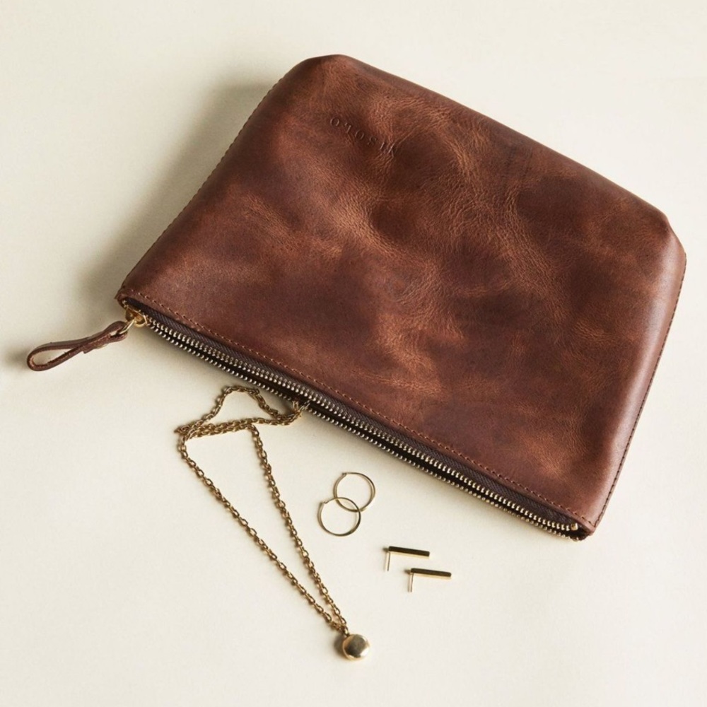 Nisolo Veracruz Leather Pouch